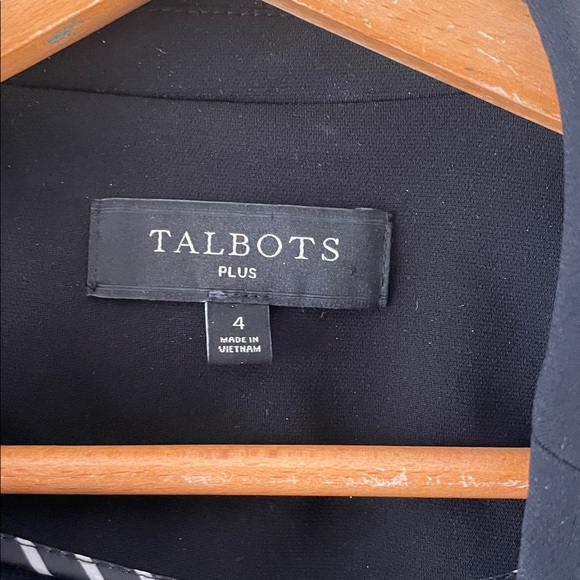 Talbots Classic Black Blazer - Picture 3 of 4